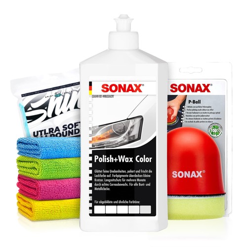 Sonax politur set polish wax - politur,